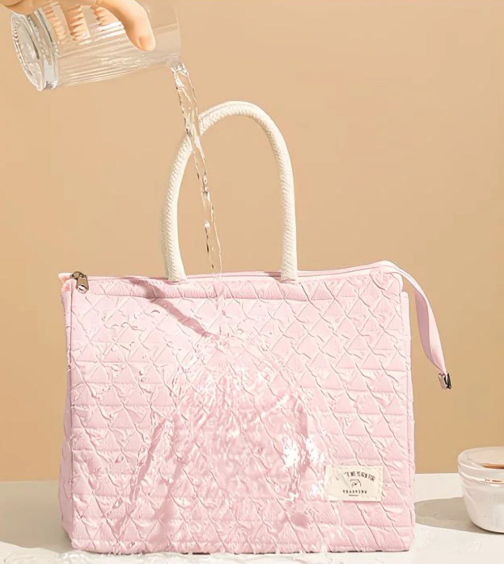 Glowli™ Quilted Insulated Tote Bag