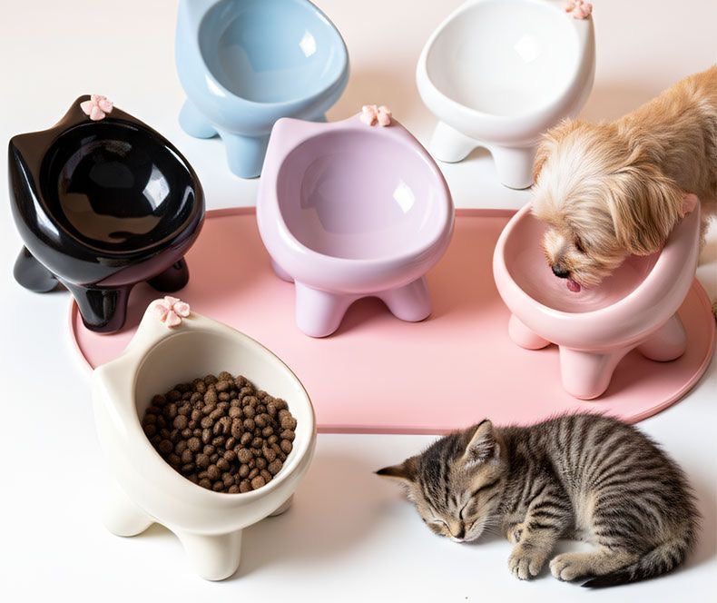 Glowli™ Pastel Ceramic Pet Bowl