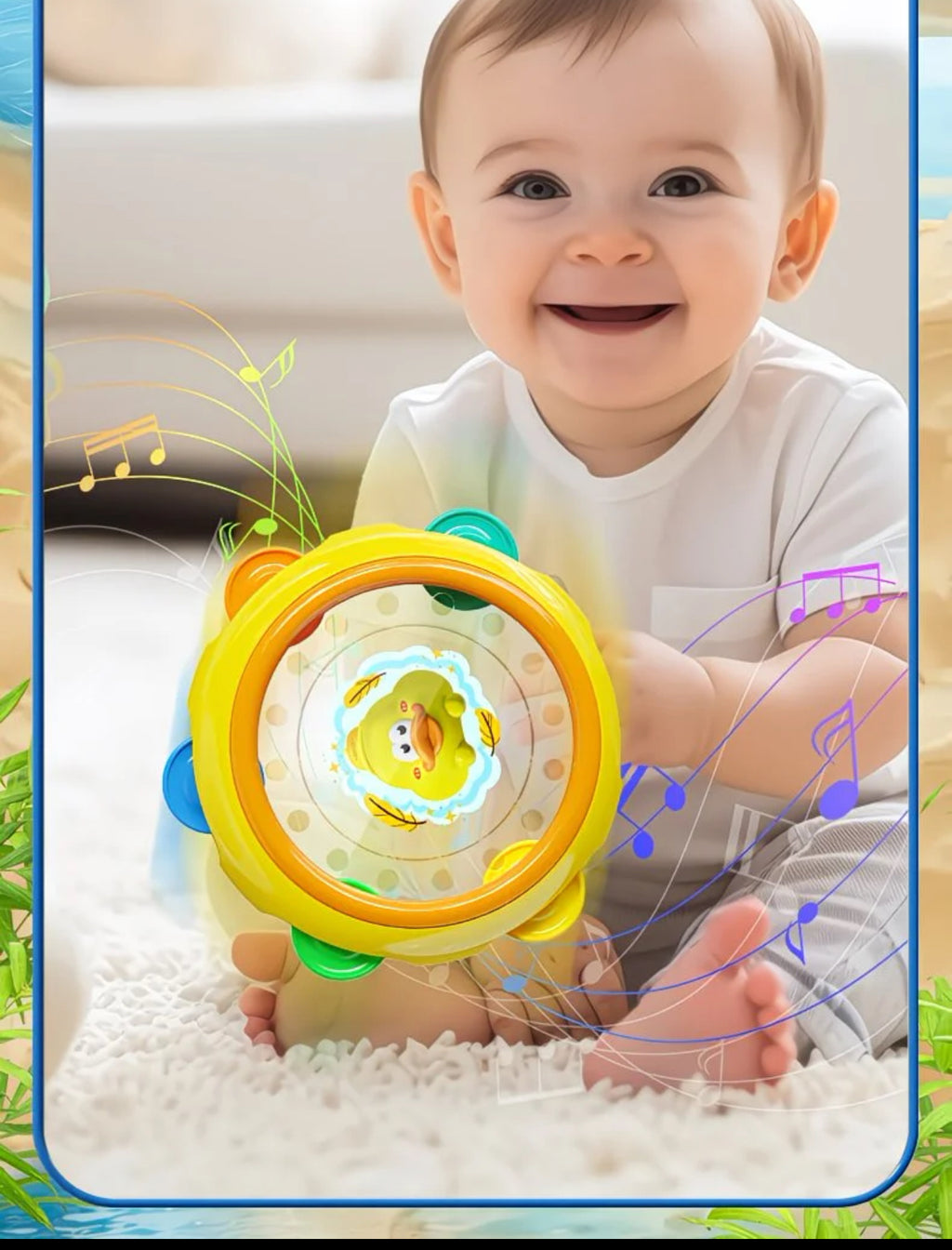 Glowli Baby Duckling Rattle Set (8-Piece Box)