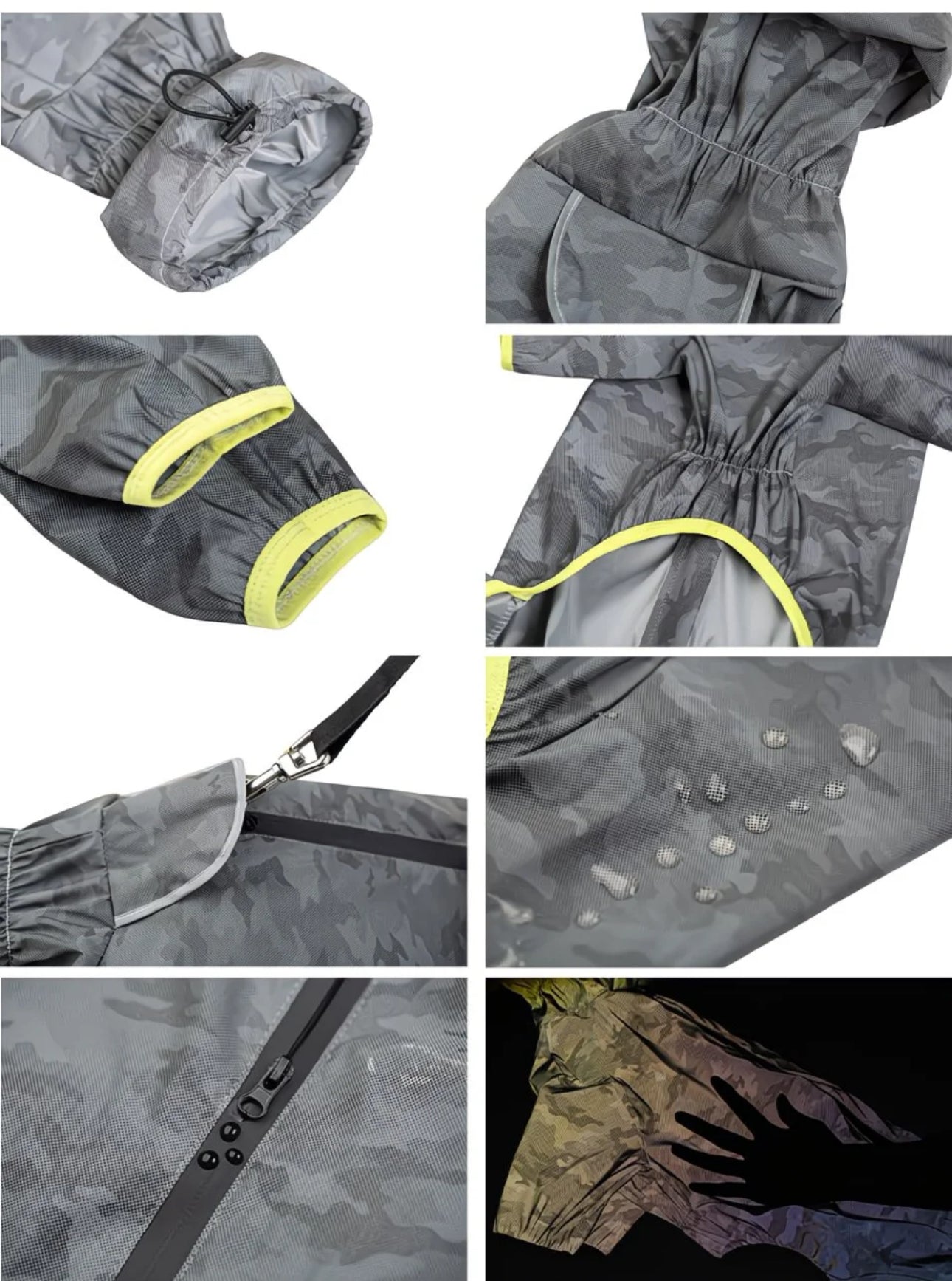 Glowli StormGuard Reflective Rain Suit