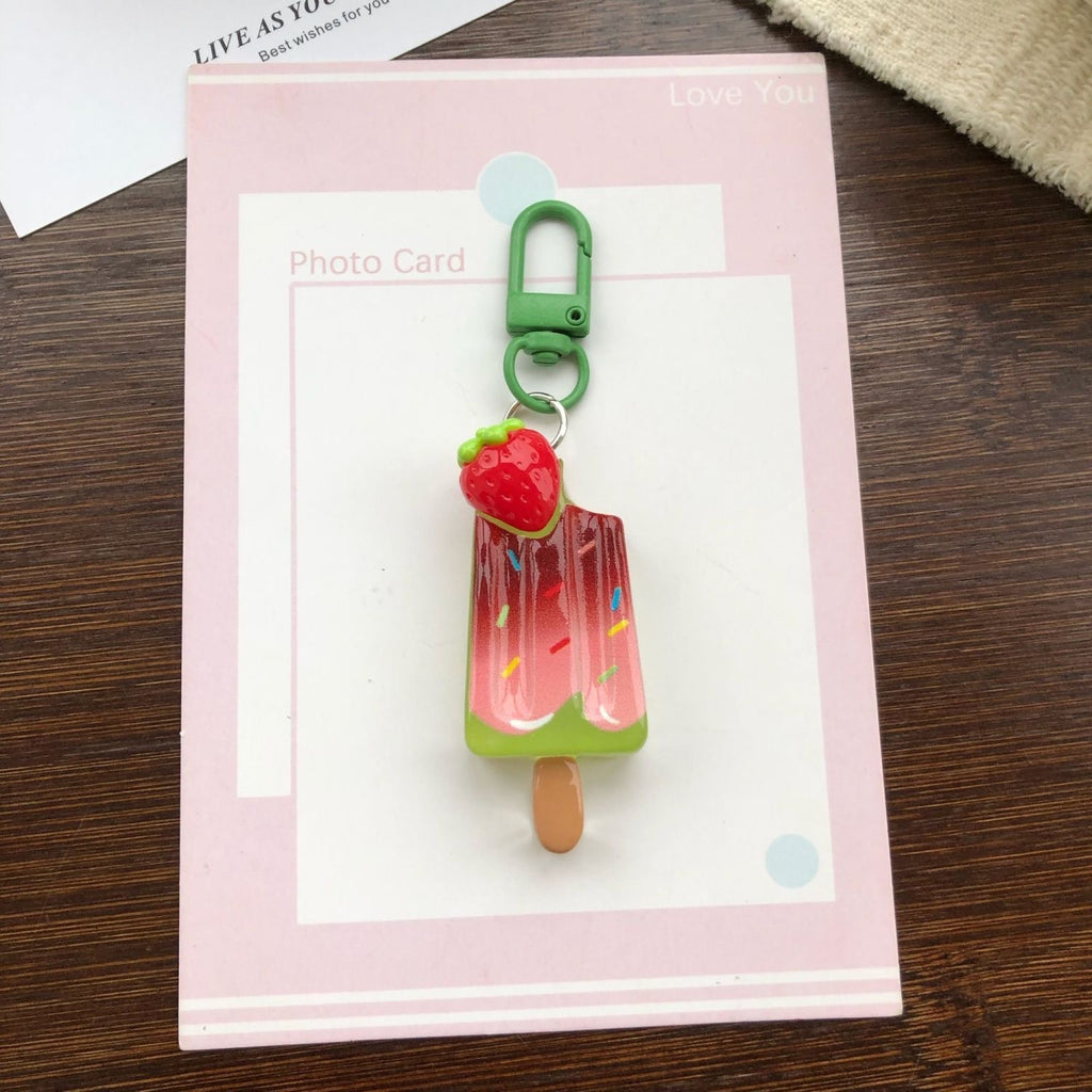 Mini Ice Cream Pop Keychain Set™