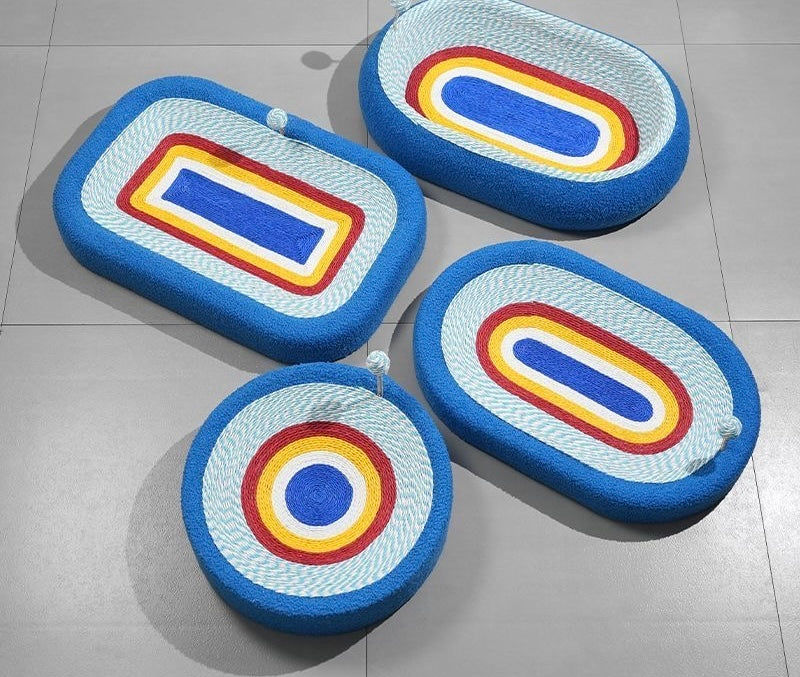 PawJoy™ Rainbow Cat Scratch Pad