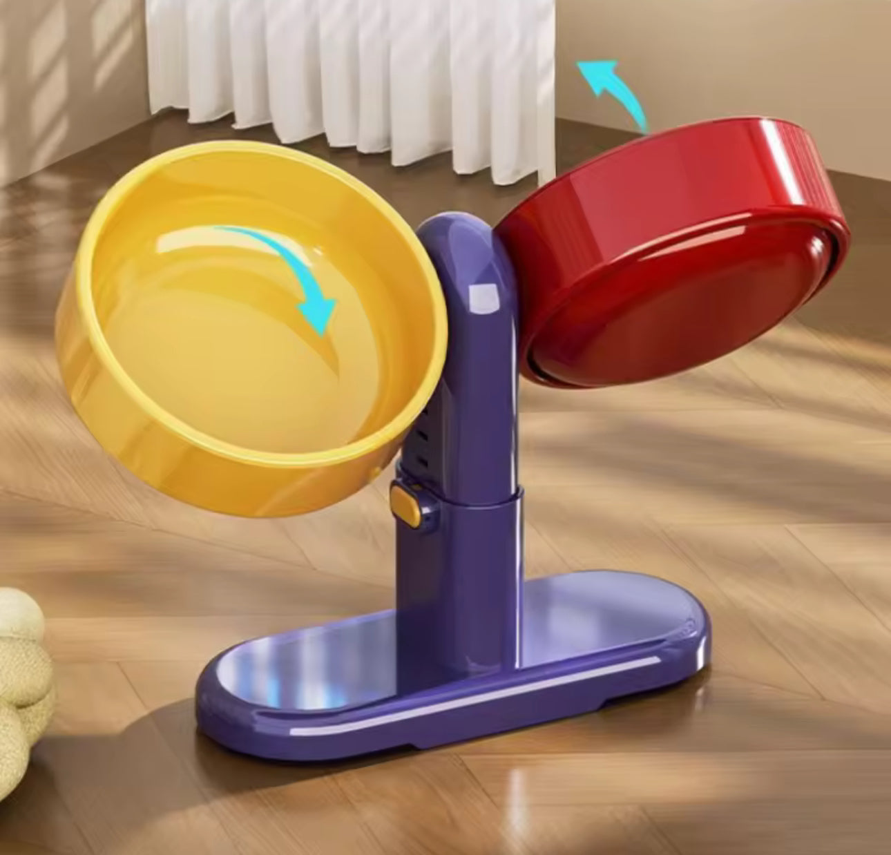 LiftEase™ Adjustable Double Pet Bowl Set