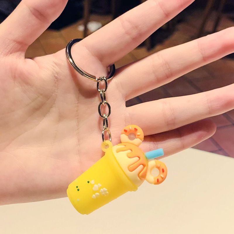 Glowli™ Donut Milkshake Keychain Set