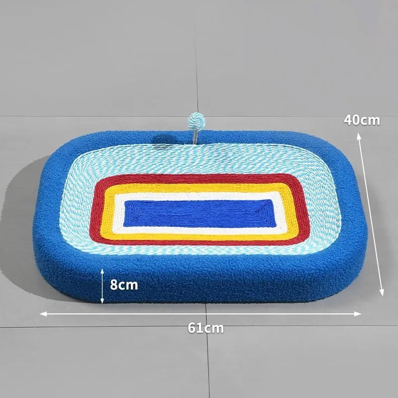 PawJoy™ Rainbow Cat Scratch Pad