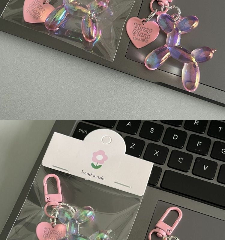 Crystal Pup Keychain Collection