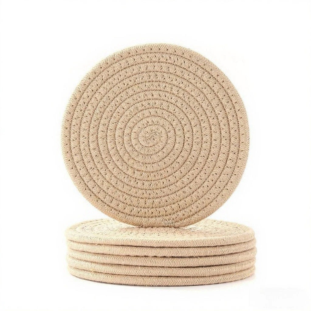 Glowli Serenity Woven Placemat Set (4pcs)