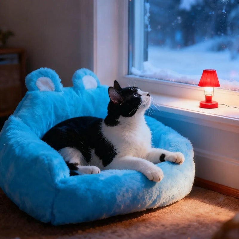 Glowli Cozy Pet Lounge Bed
