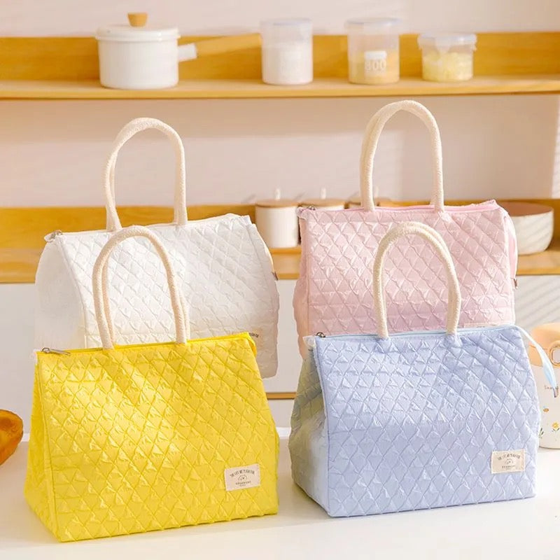 Glowli™ Quilted Insulated Tote Bag