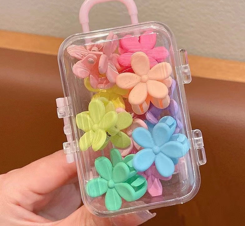 PetalPop™ Mini Hair Clip Set (with Travel Case)