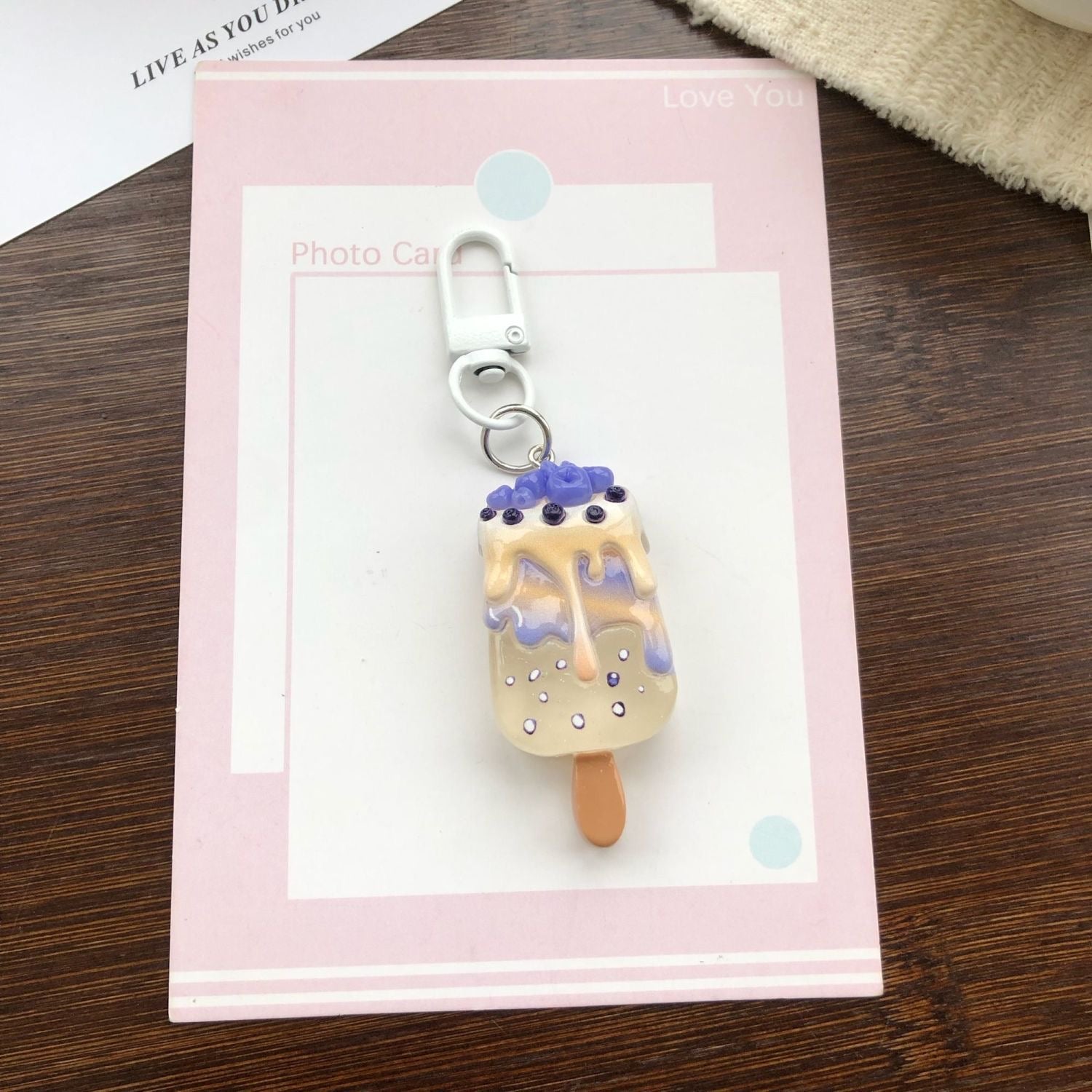 Mini Ice Cream Pop Keychain Set™