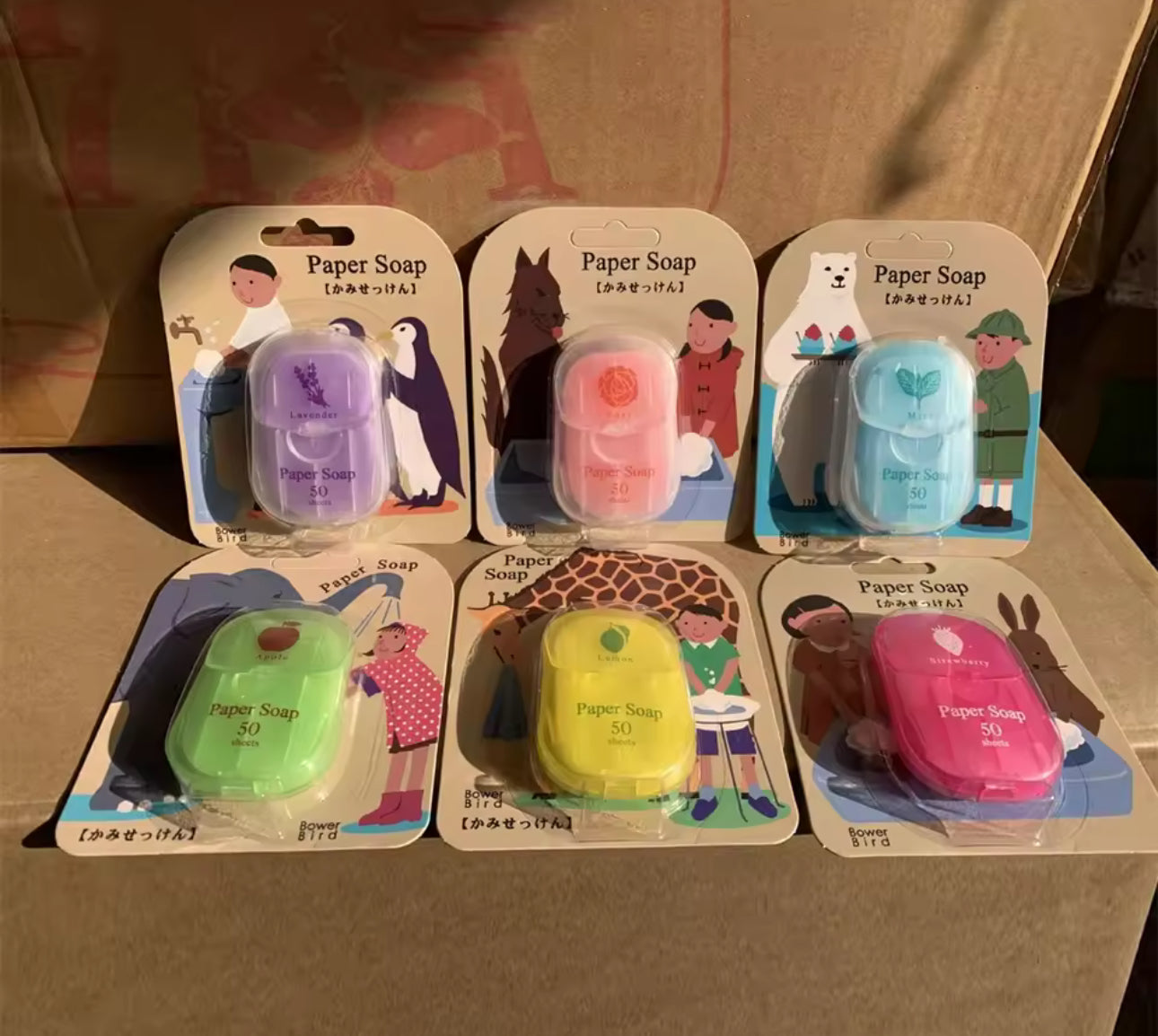 Glowli Pocket Paper Soap – 50 Sheets of Fresh, On-the-Go Clean