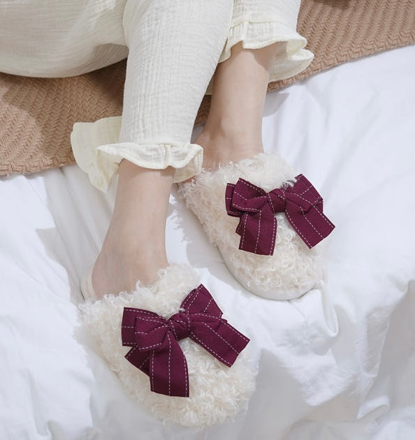 Glowli™ Cozy Bow Slippers