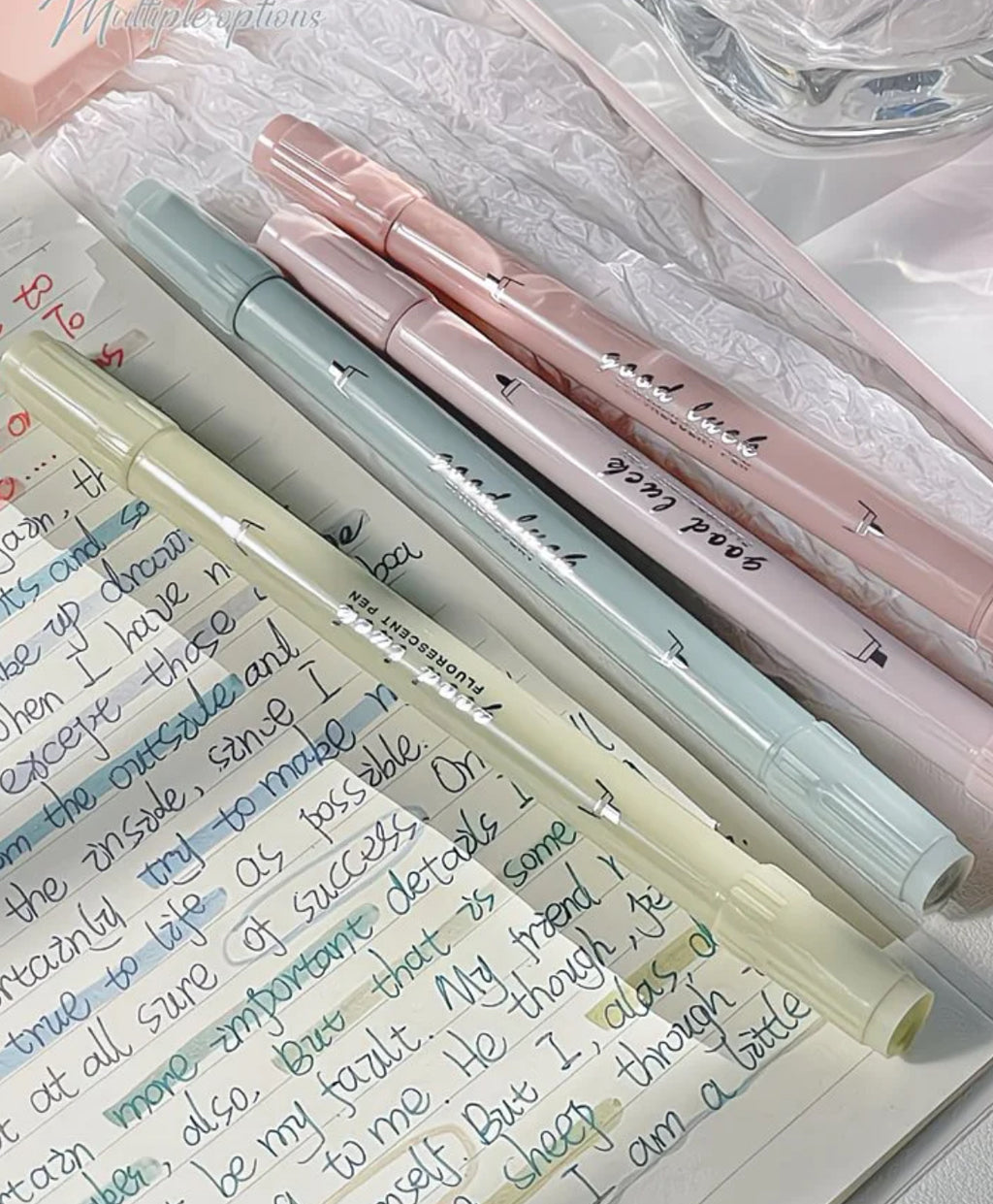 GlowNotes Pastel Highlighter Set