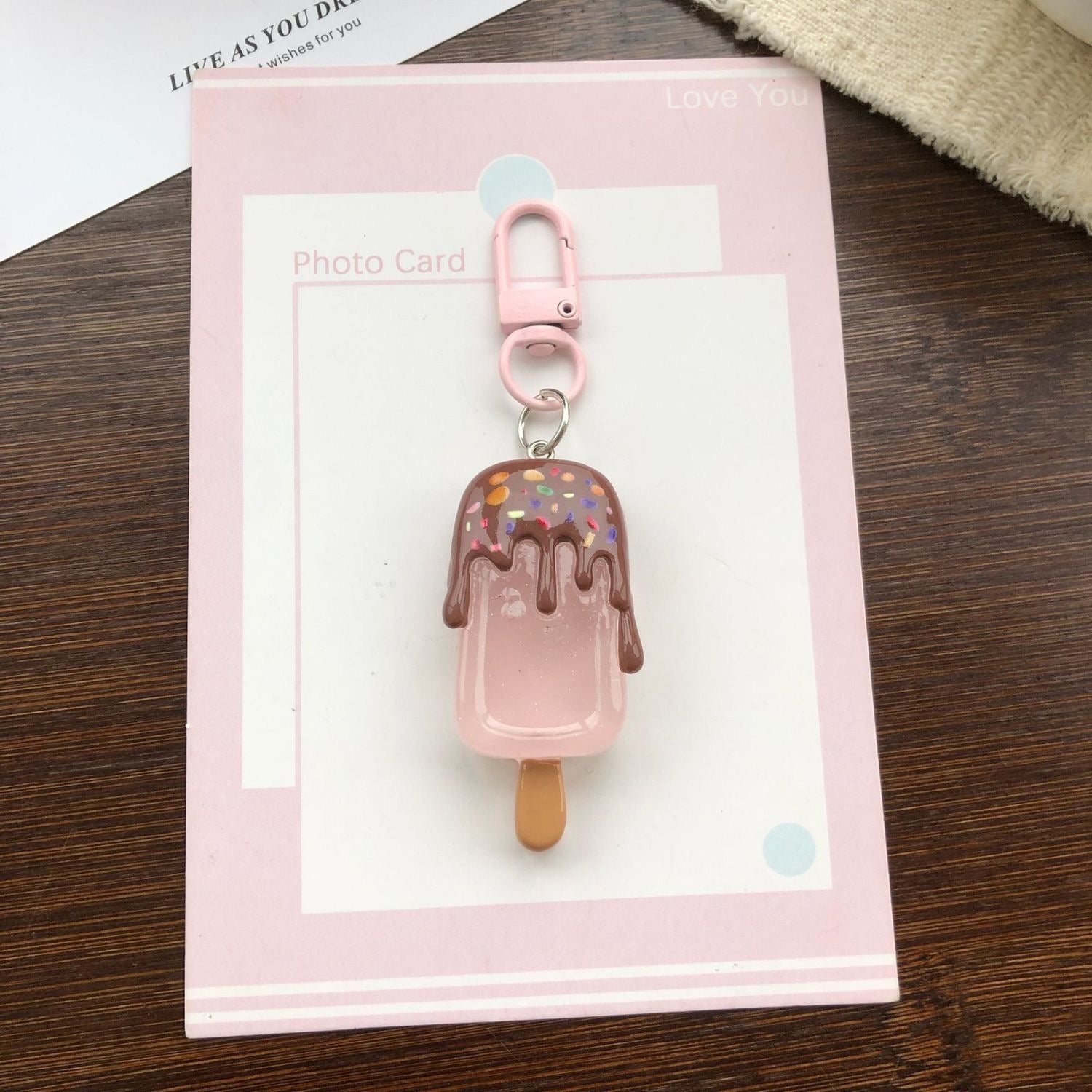 Mini Ice Cream Pop Keychain Set™