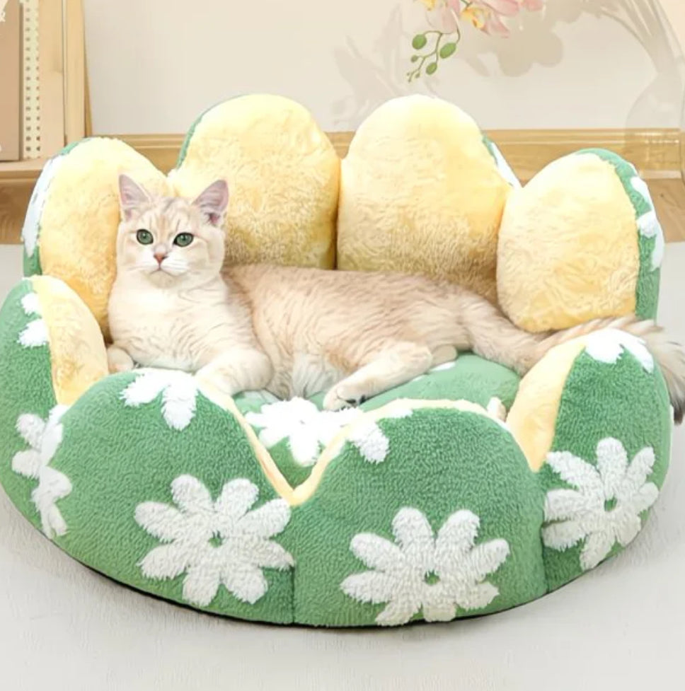 CloudPaw Plush Pet Bed –Soft Cozy Collection