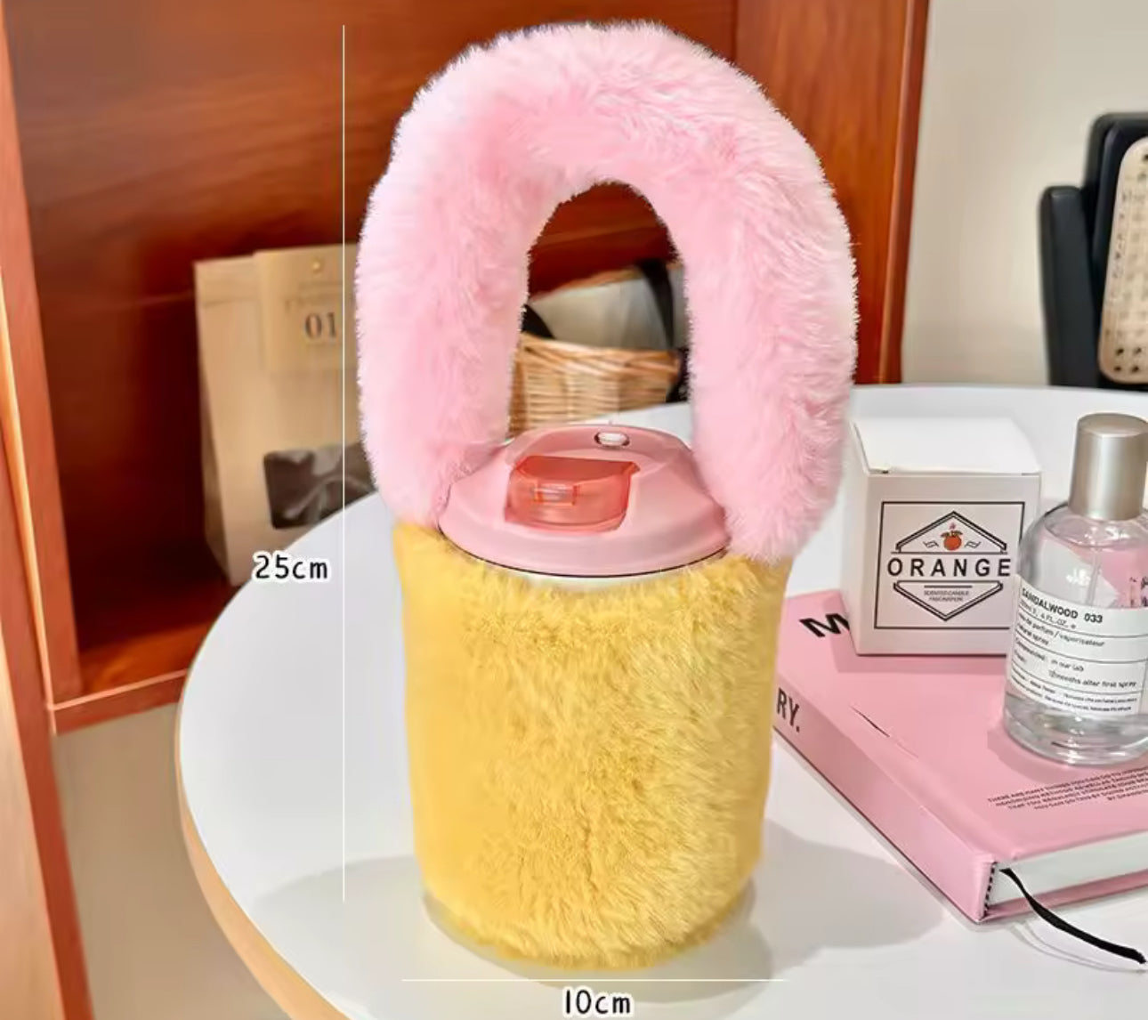 The Fuzzy Bloom Cup Tote