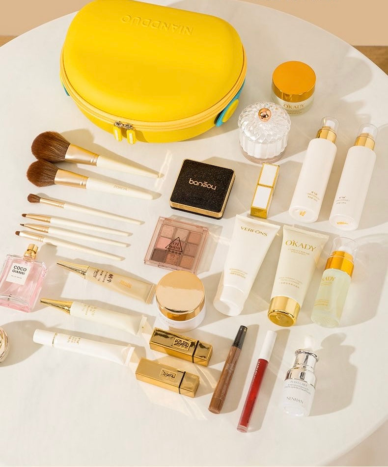 Glowli™ Hard-Shell Cosmetic Travel Bag