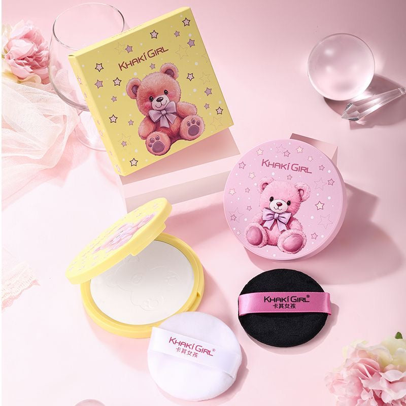 Khaki Girl™ Teddy Compact Powder - Soft Matte Finish
