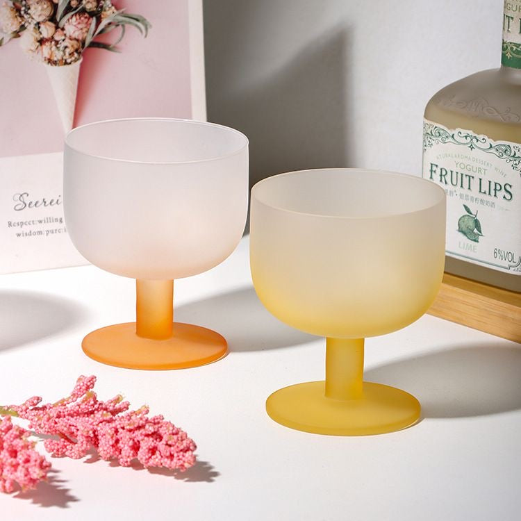 FrostBloom™ Glass Dessert & Cocktail Cups