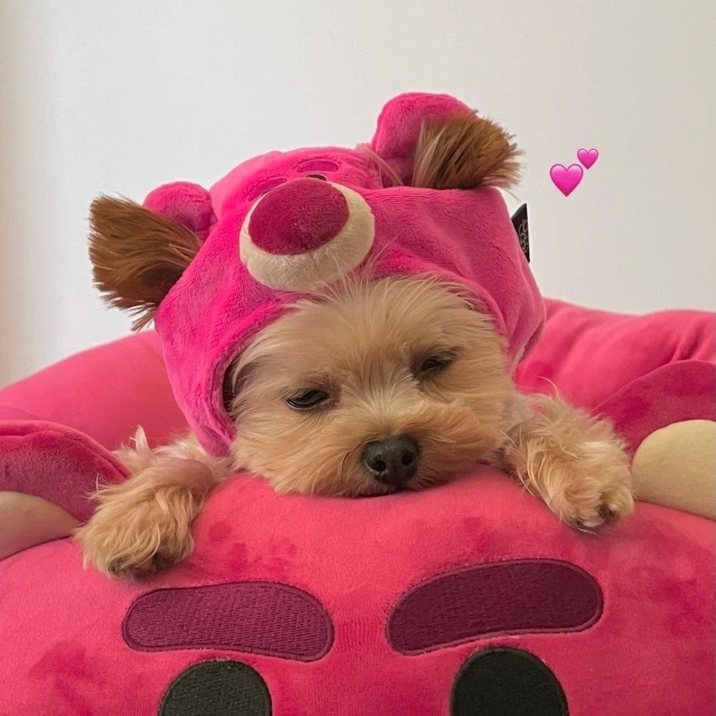 BerryBear™ Plush Pet Bed Set