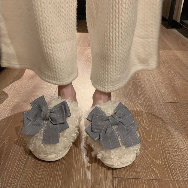 Glowli™ Cozy Bow Slippers
