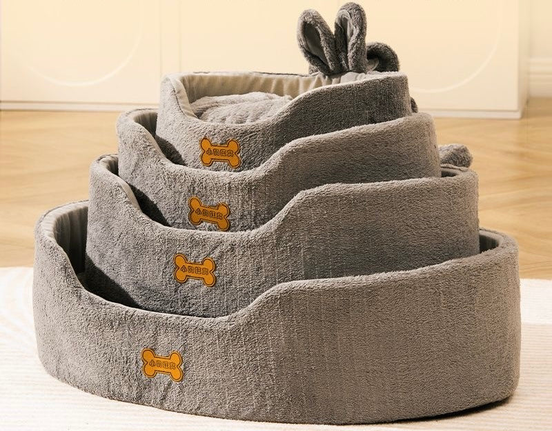 Glowli Pets™ Deep Sleep Nest – Bunny Ears Edition