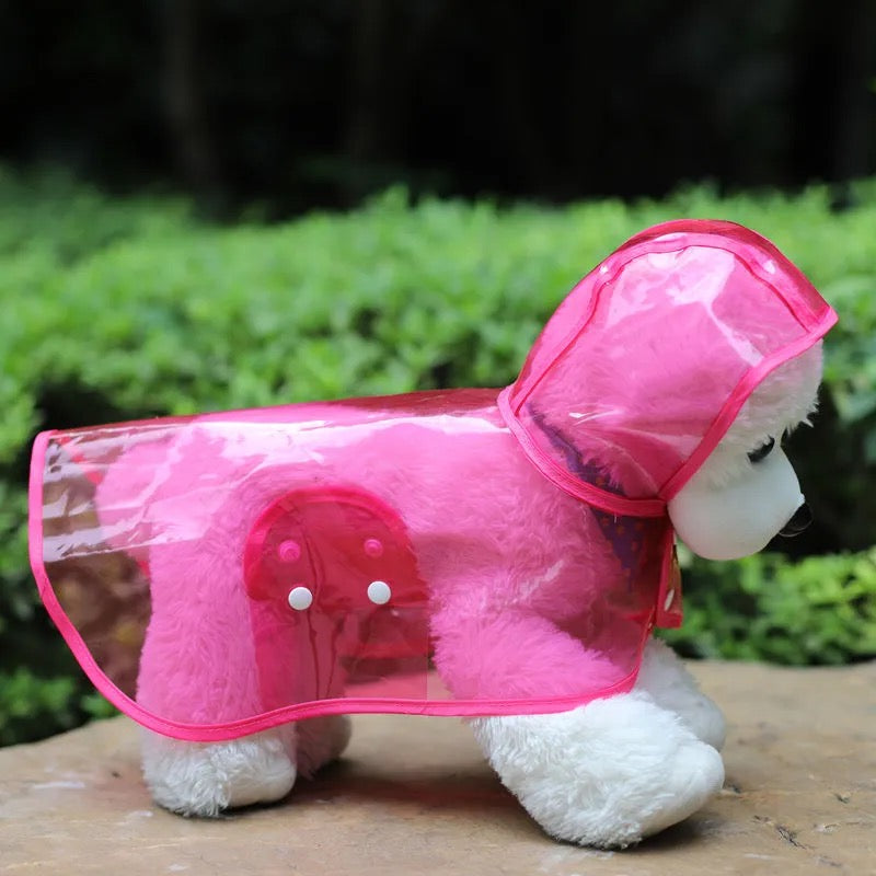 Glowli Pet Raincoat - Transparent Comfort Edition
