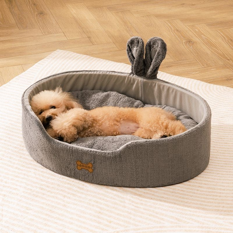 Glowli Pets™ Deep Sleep Nest – Bunny Ears Edition