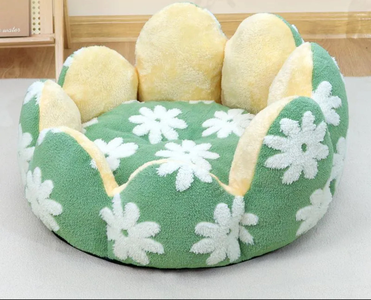 CloudPaw Plush Pet Bed –Soft Cozy Collection
