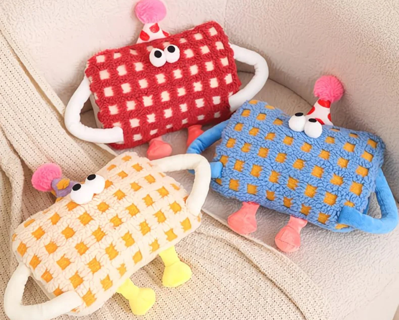 Cozy Monster Plush Hot Water Bottle