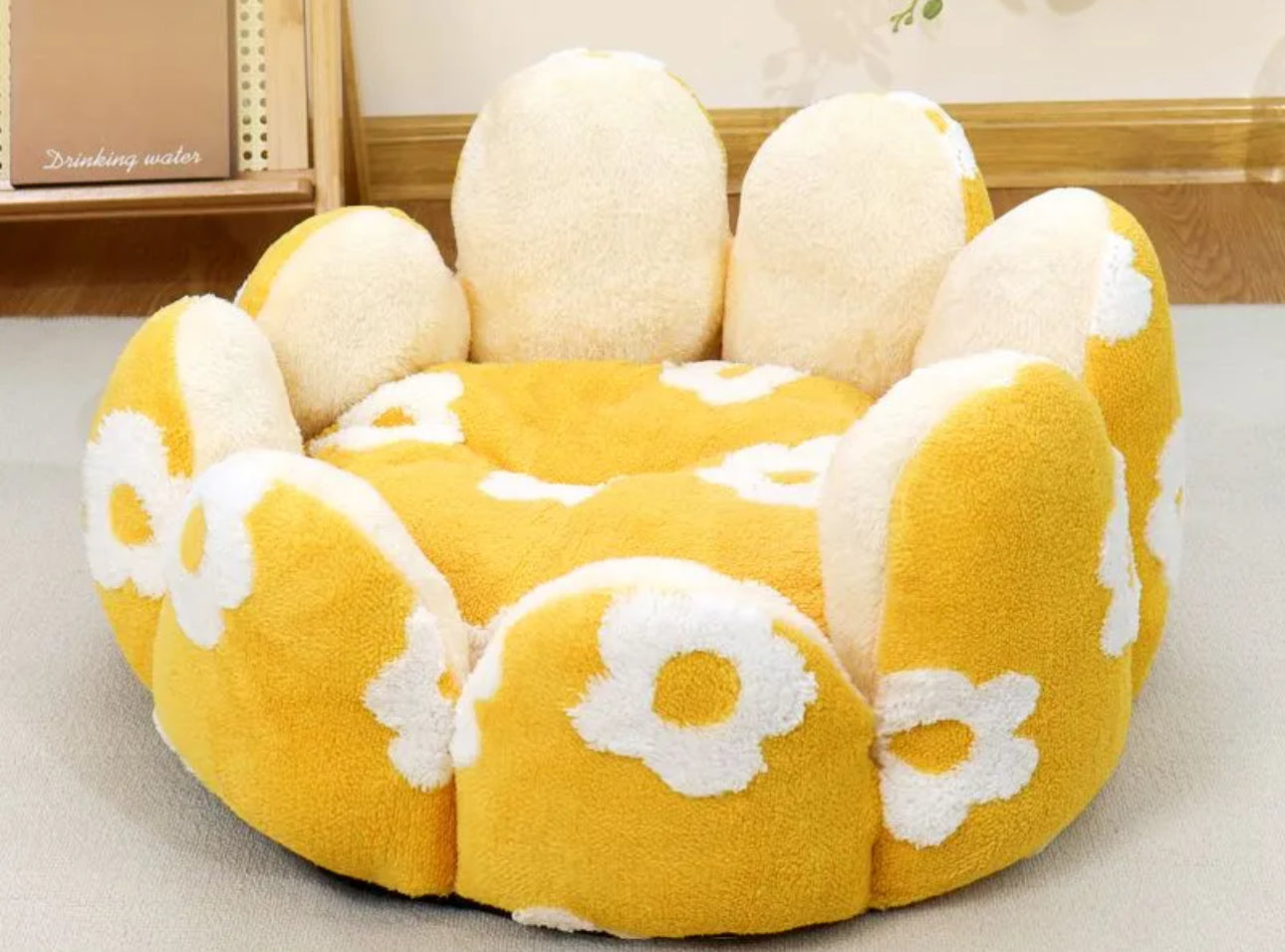 CloudPaw Plush Pet Bed –Soft Cozy Collection