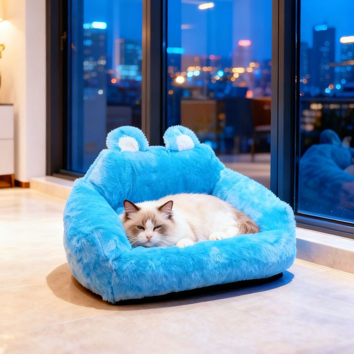 Glowli Cozy Pet Lounge Bed