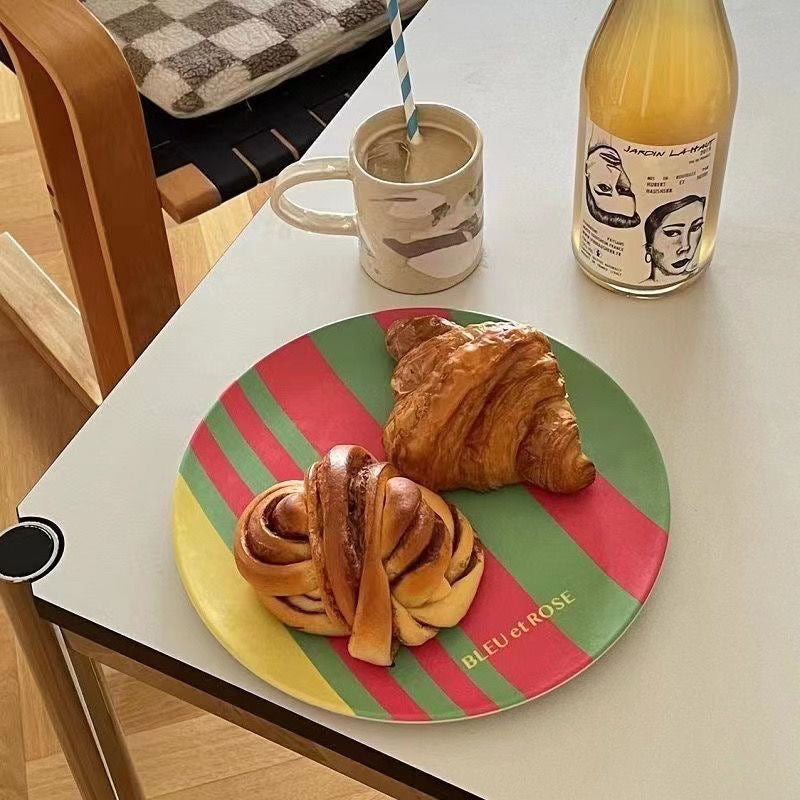 Glowli Art Plate Collection - Bleu et Rose Edition.