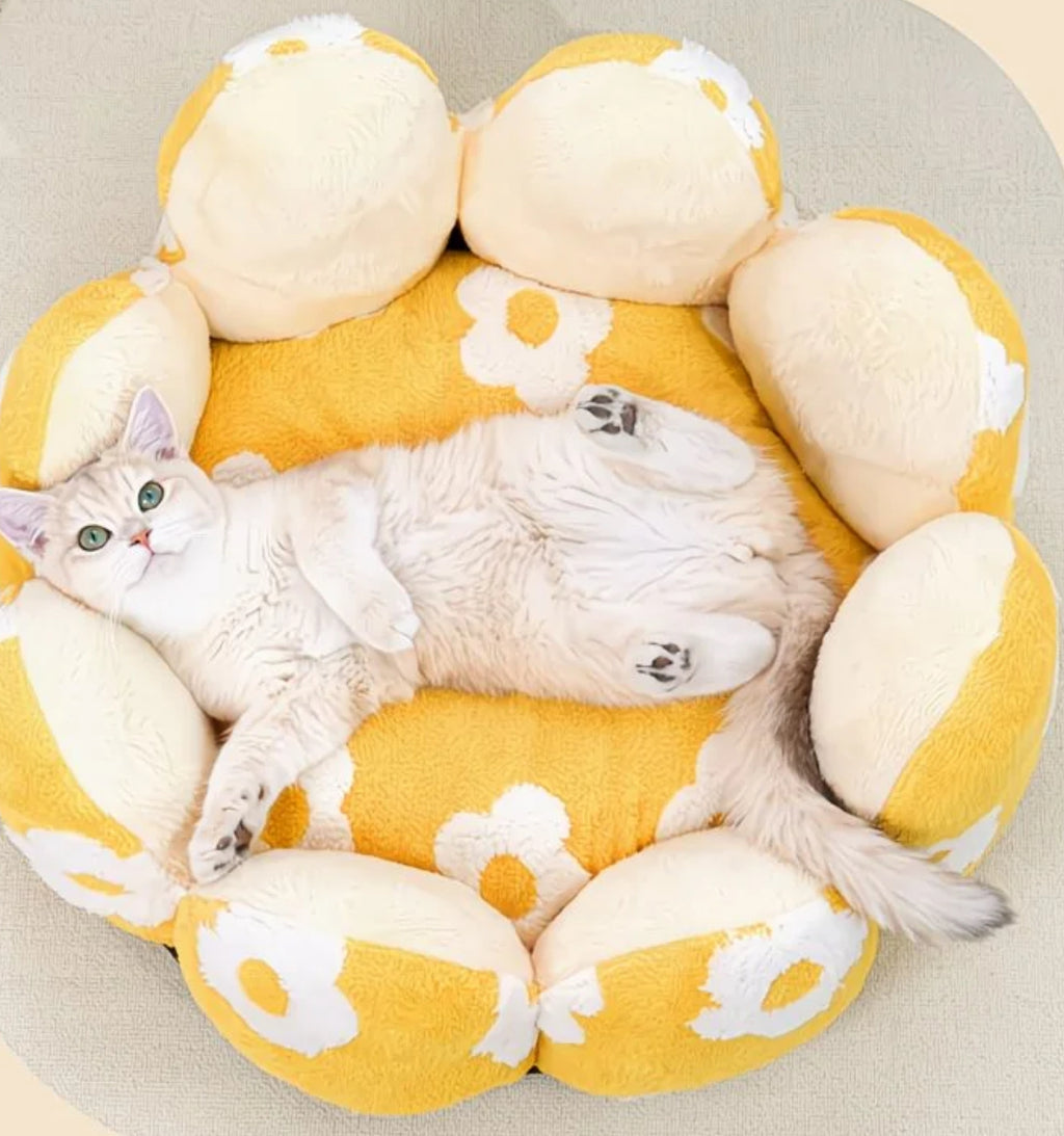 CloudPaw Plush Pet Bed –Soft Cozy Collection
