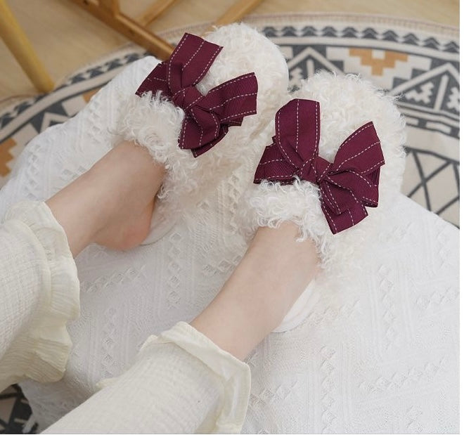 Glowli™ Cozy Bow Slippers