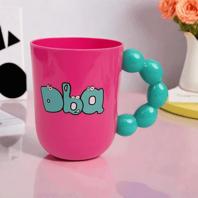 Glowli Bubble Handle Mug – 4 Color Collector Set