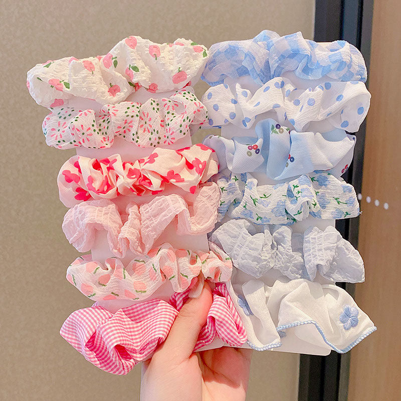 Bloom Whispers Scrunchie Set