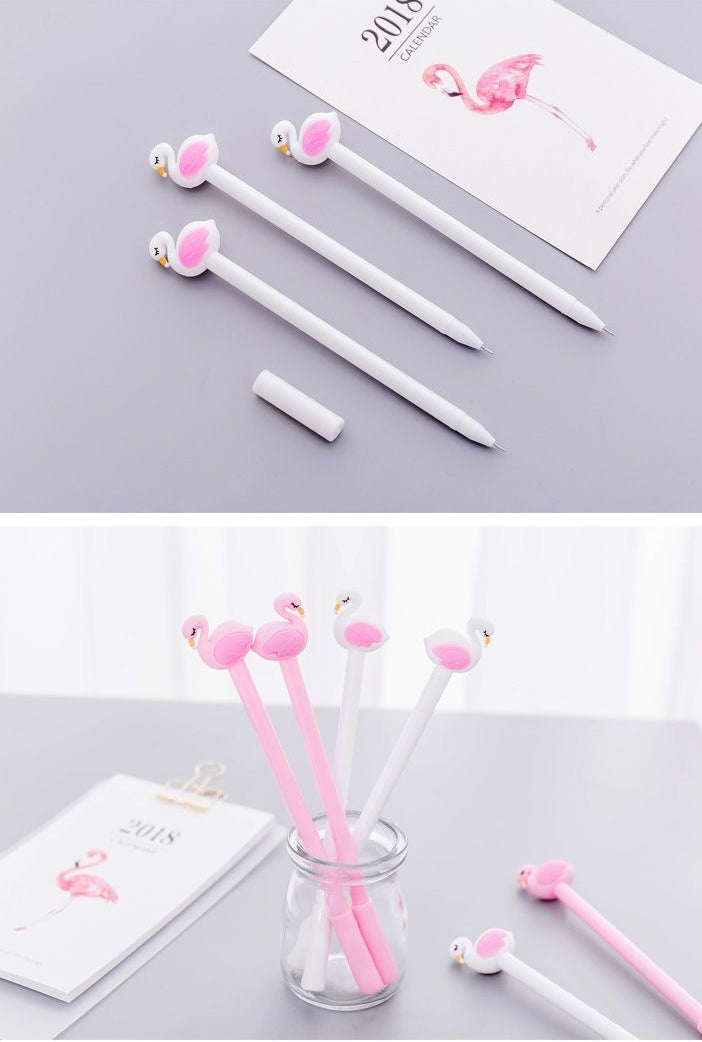 Glowli™ Flamingo Gel Pen Set
