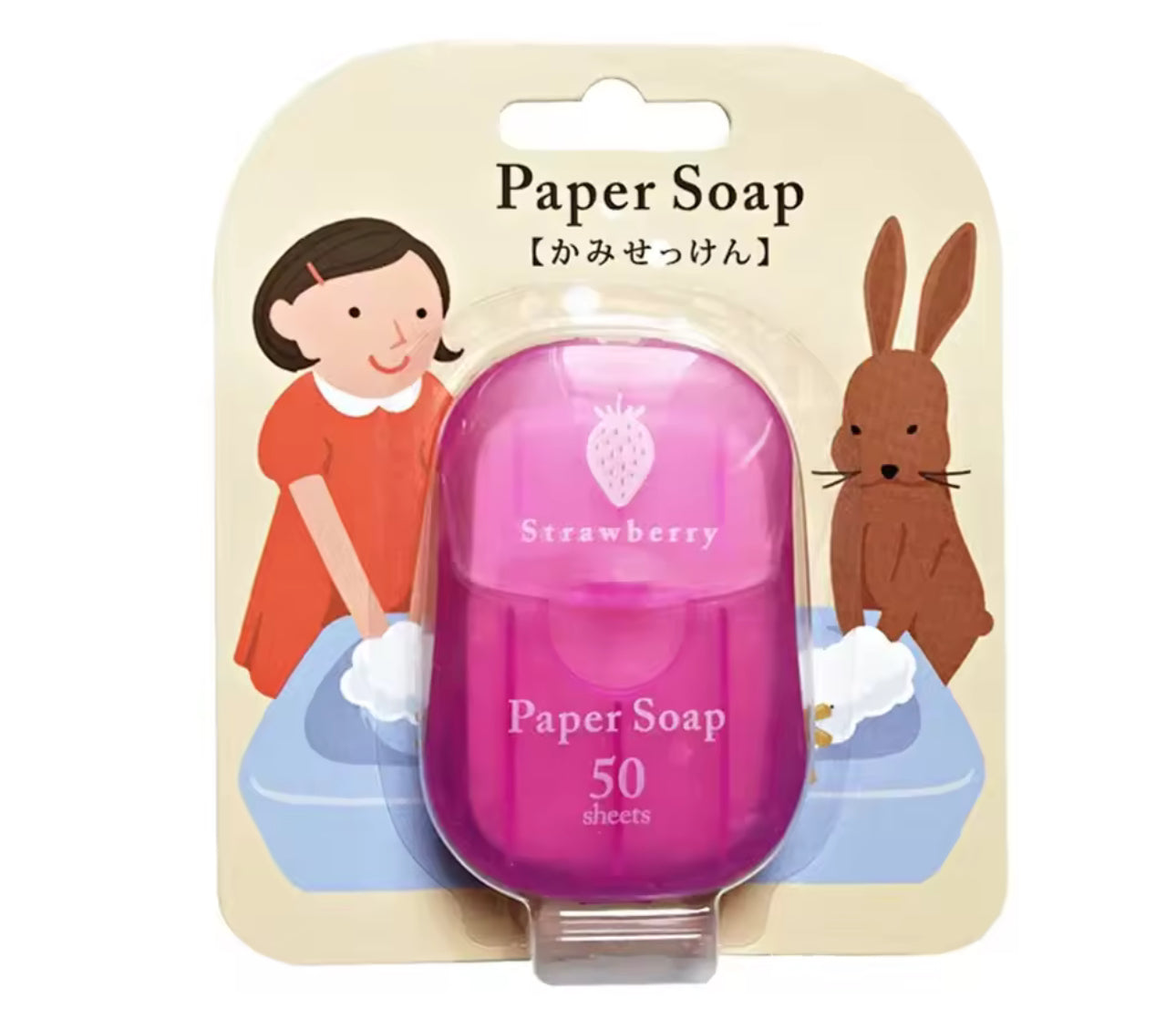 Glowli Pocket Paper Soap – 50 Sheets of Fresh, On-the-Go Clean