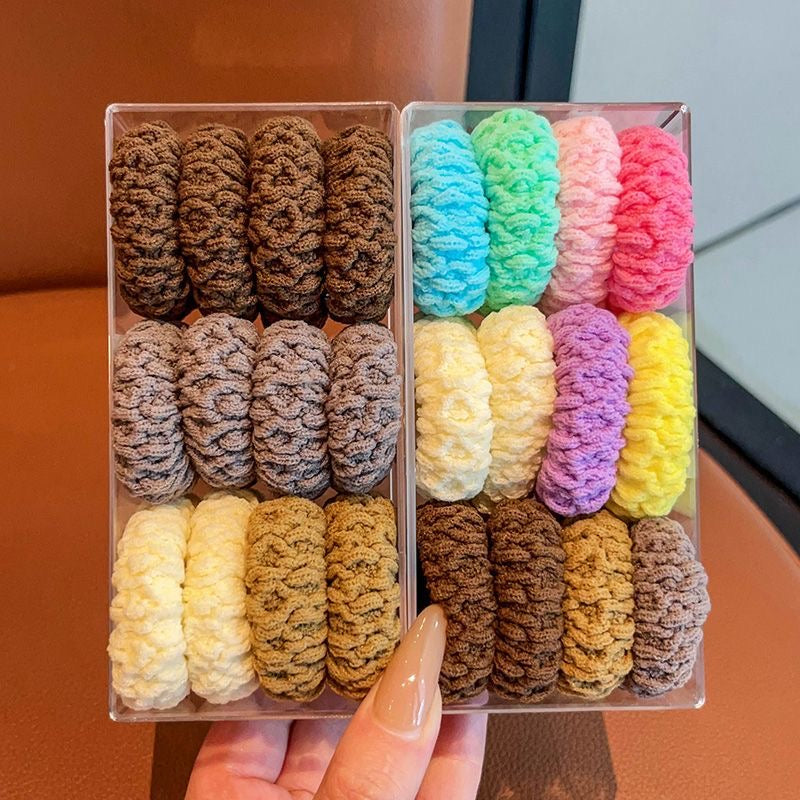 Soft Grip Elastic Hair Ring Set