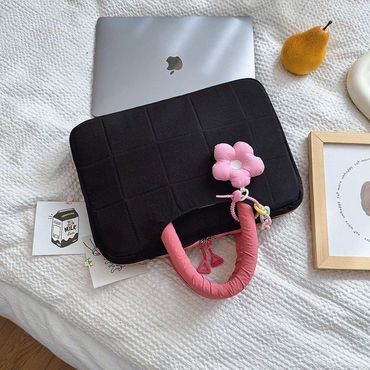 Glowli™ Plush Laptop Tote (14-Inch)