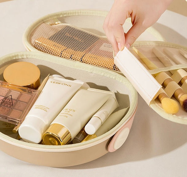 Glowli™ Hard-Shell Cosmetic Travel Bag