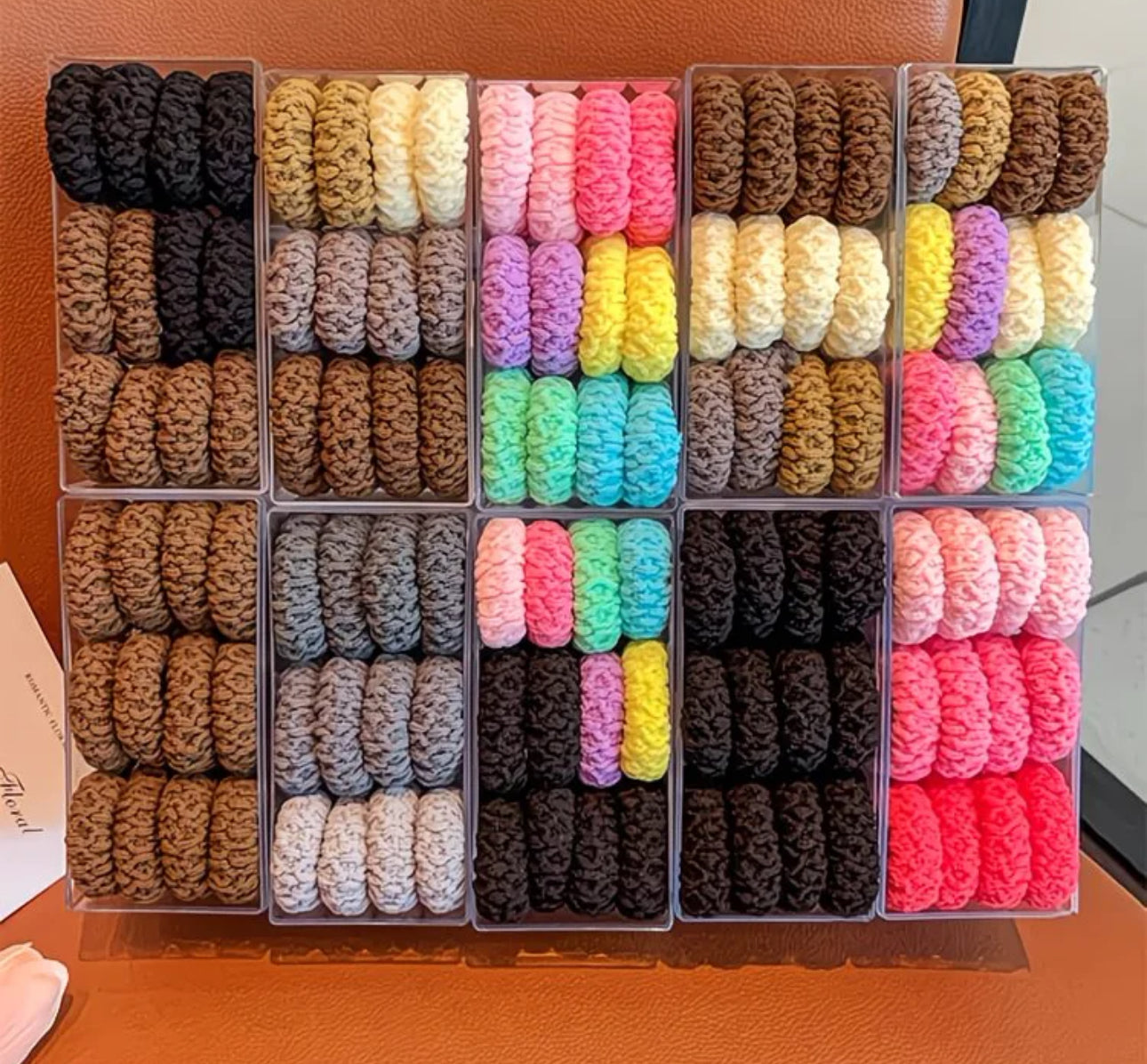 Soft Grip Elastic Hair Ring Set