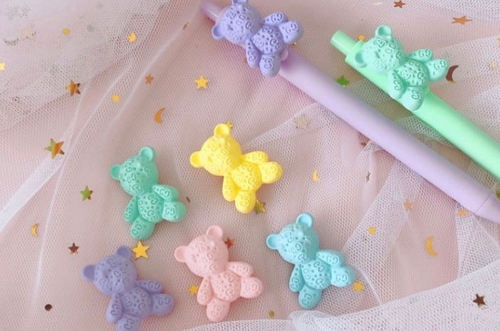 Glowli™ Pastel Teddy Pen Set