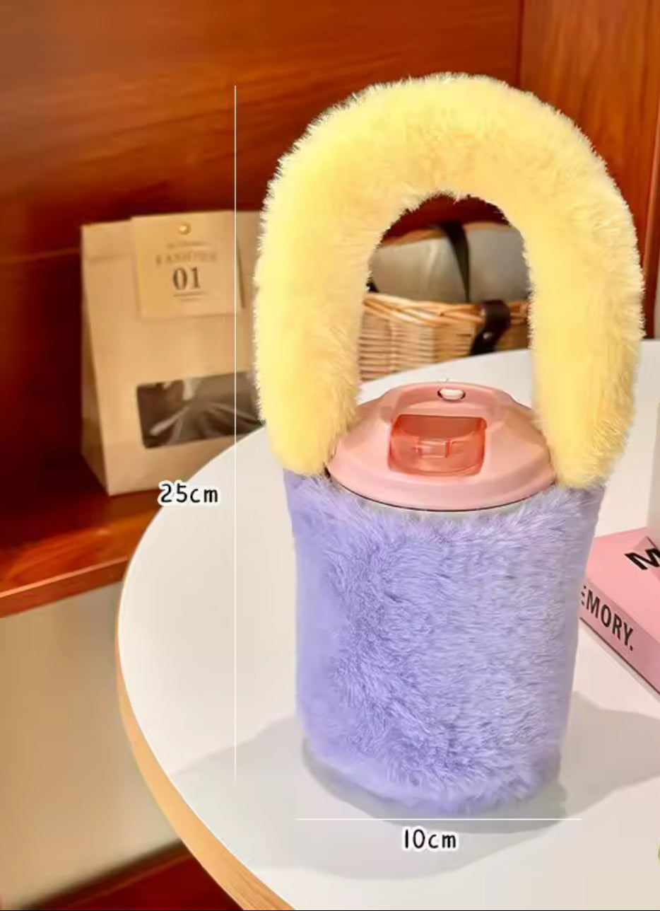 The Fuzzy Bloom Cup Tote