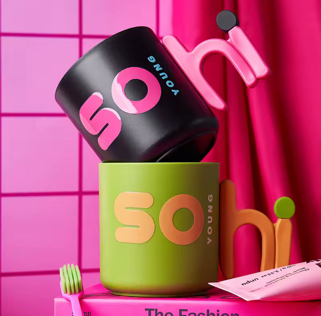 Glowli  SO YOUNG Mug Collection 3-Piece Set