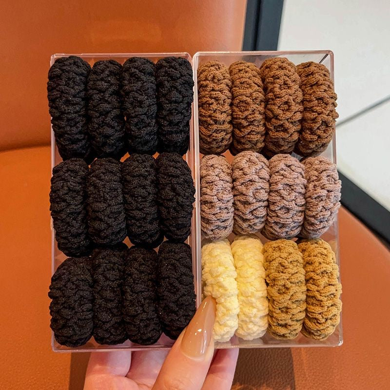 Soft Grip Elastic Hair Ring Set