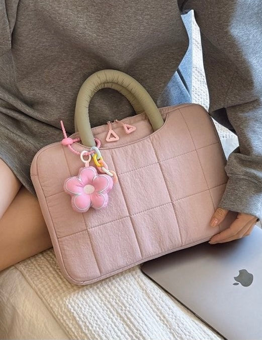 Glowli™ Plush Laptop Tote (14-Inch)