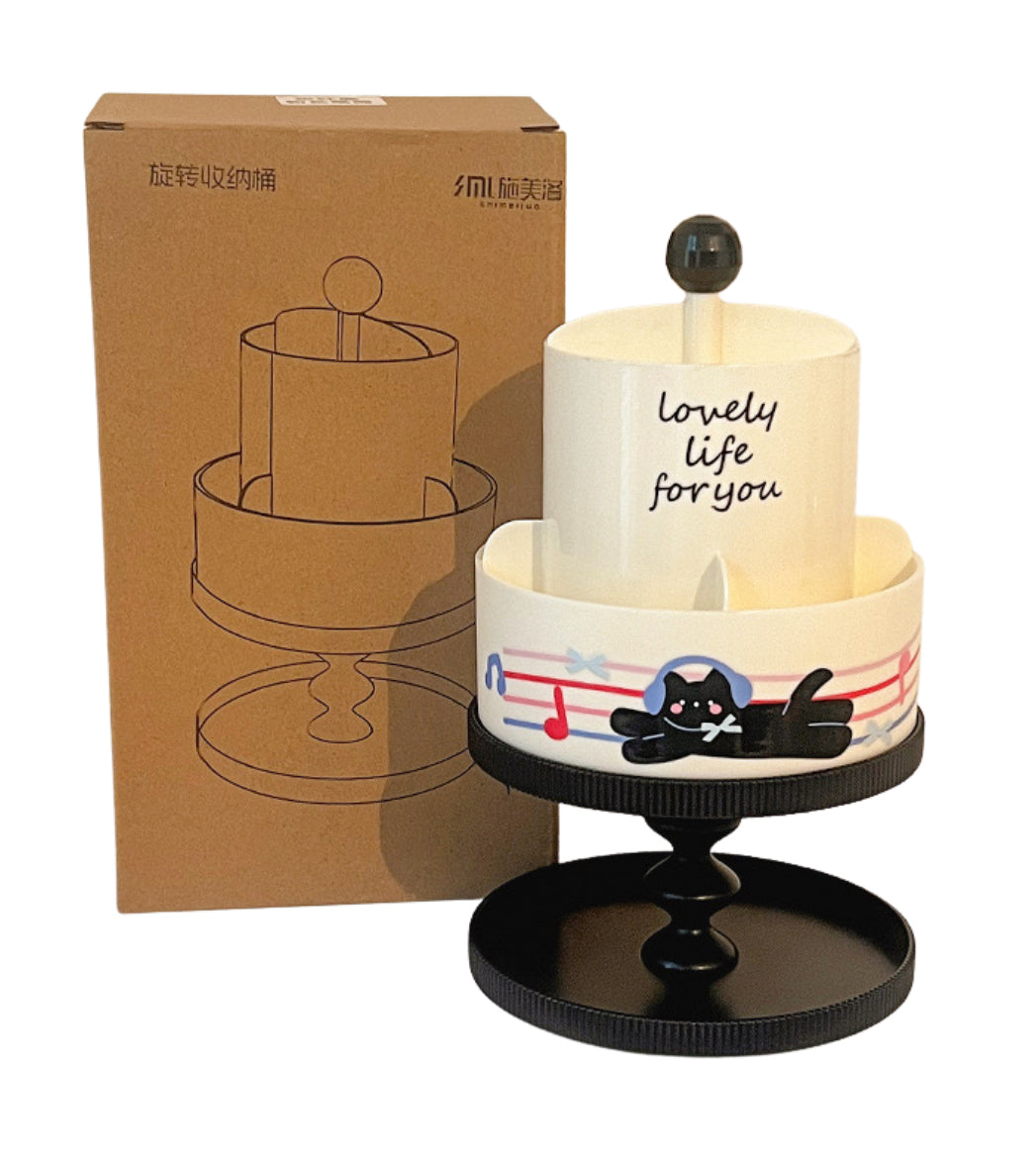 LovelySpin™ 360° Desk Organizer